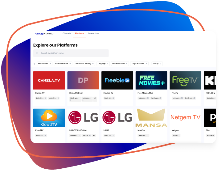 Amagi CONNECT for Content Owners